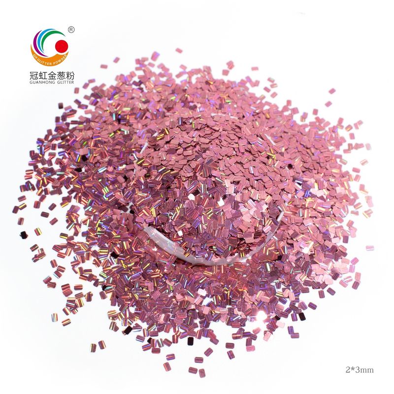 Lolos Poly Chunky Bulk Holographic Glitter Clover Meteor Dark Purple Untuk Kosmetik