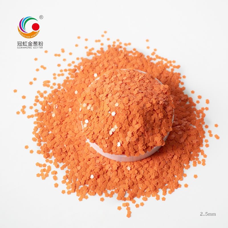 Oily Nail Polish Bulk Chunky Glitter Black Orange Pink PET Powder OEM