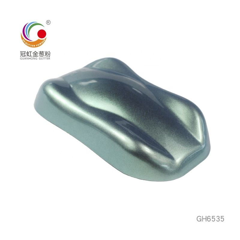 Chameleon Mica Colorant Powder Kristal Iridescent Pearlescent Untuk 3C Coating Ink