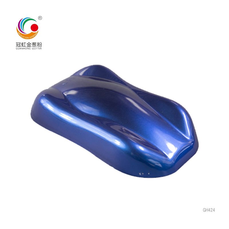 bubuk kameleon industri untuk lip gloss warna pearlescent pigment biru