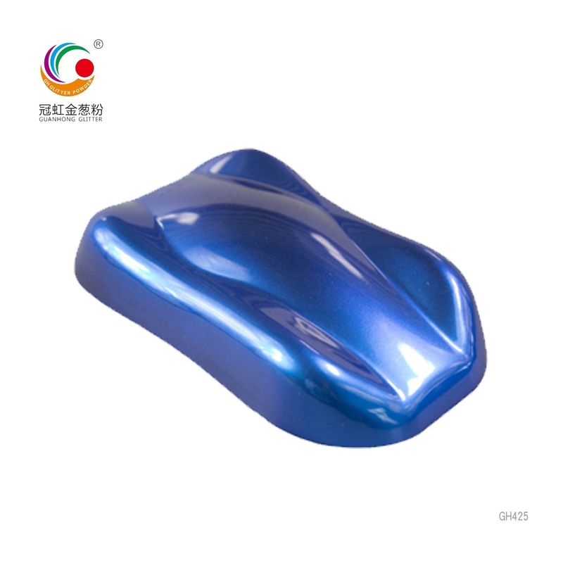 bubuk kameleon industri untuk lip gloss warna pearlescent pigment biru